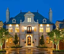 пример классического дома из франции